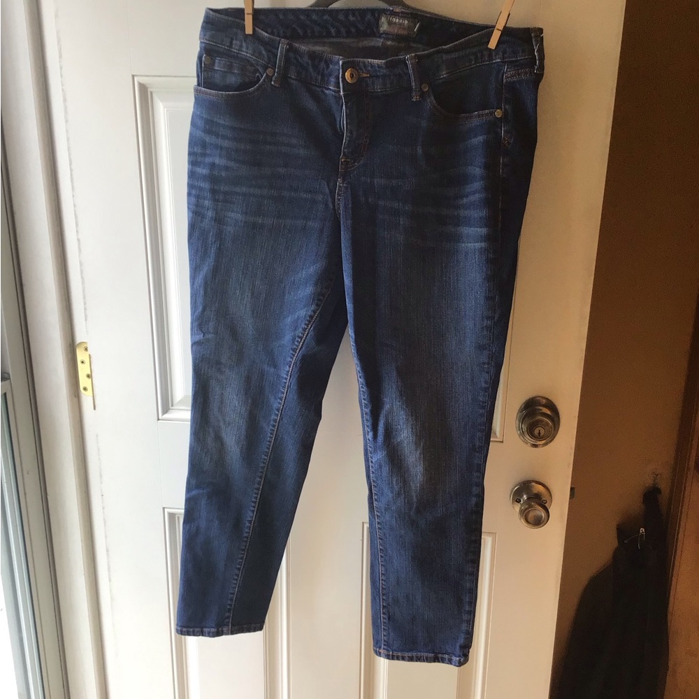 Torrid, boyfriend fit, straight leg, Size 16 regular